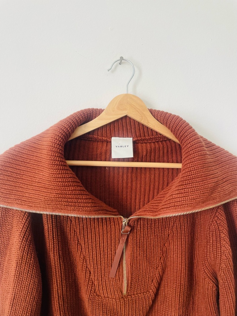 Varley Mentone Half-Zip Kint Sweater - Picture 4 of 10